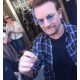 Music Bono U2 Signed 16x12 Photograph Proof Music Bono U2 Signed 16x12 Photograph Proof