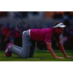 Ian Poulter 8x12 Signed Golf Photograph