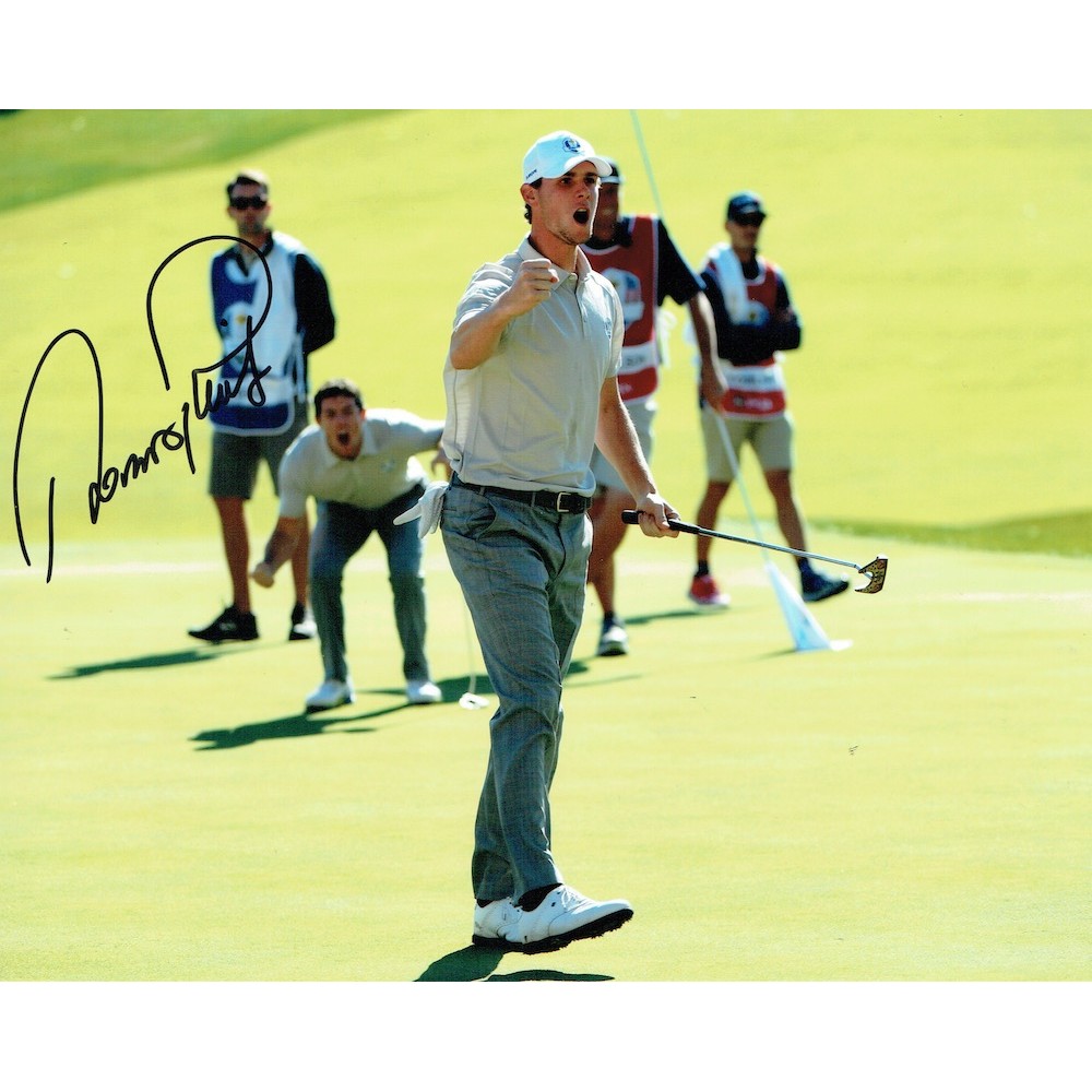 Thomas Pieters Autograph Signed 12 x 8 inch Golf Photograph Thomas Pieters Autograph Signed 12 x 8 inch Golf Photograph