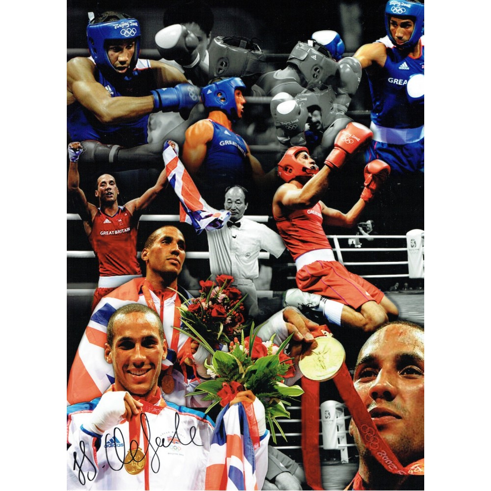 James DeGale 12x16 Signed Montage Boxing Photograph James DeGale 12x16 Signed Montage Boxing Photograph