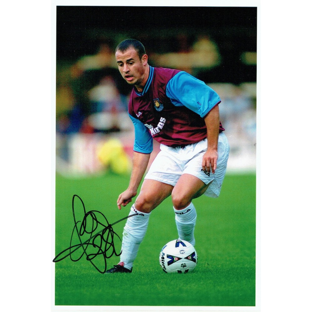 Laurent Courtois Signed West Ham United 8x10 Signed Football Photograph Laurent Courtois Signed West Ham United 8x10 Signed Football Photograph