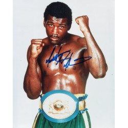 Matthew Saad Muhammad Signed 8x10 World Light Heavyweight Champion Boxing Photograph