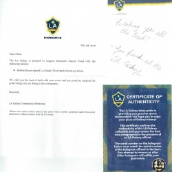 Robbie Keane Signed Official LA Galaxy Football Shirt With LA Galaxy Provenance Robbie Keane Signed Official LA Galaxy Football Shirt With LA Galaxy Provenance