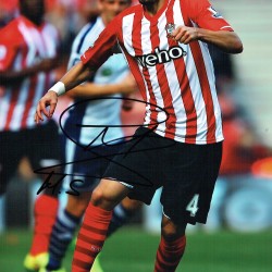 Morgan Schneiderlin Signed Southampton 12 x 8 inch Football Photograph. Morgan Schneiderlin Signed Southampton 12 x 8 inch Football Photograph.
