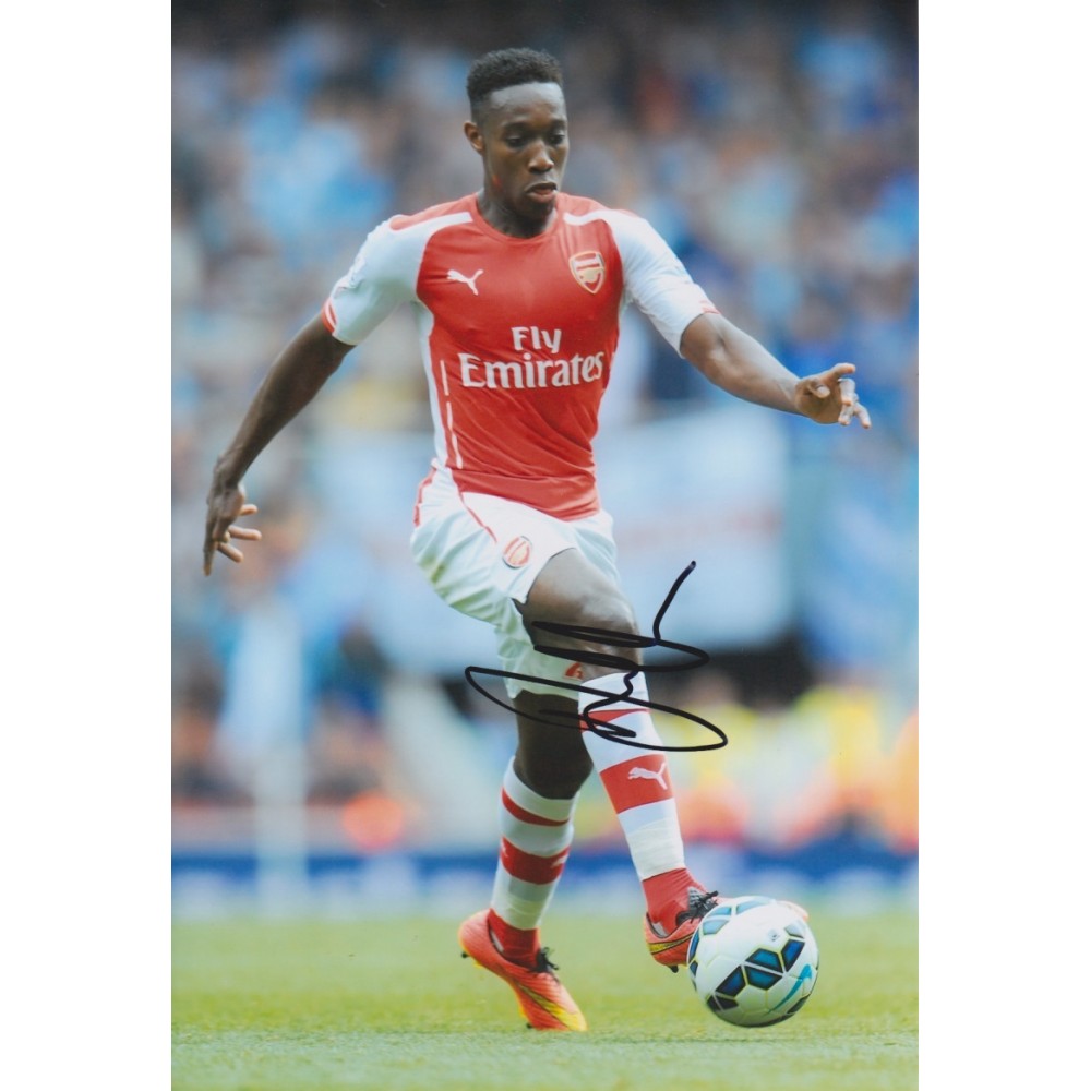 Danny Welbeck Signed 8x12 Inch Arsenal Football Photograph Danny Welbeck Signed 8x12 Inch Arsenal Football Photograph