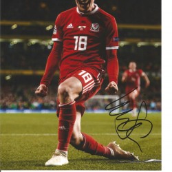 Harry Wilson Wales 10 x 8 Inch Hand Signed Authentic Football Photo Harry Wilson Wales 10 x 8 Inch Hand Signed Authentic Football Photo