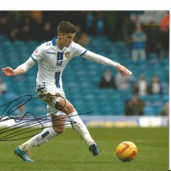 Sam Byram Leeds United 10 x 8 Inch Hand Signed Authentic Football Photo Sam Byram Leeds United 10 x 8 Inch Hand Signed Authentic Football Photo