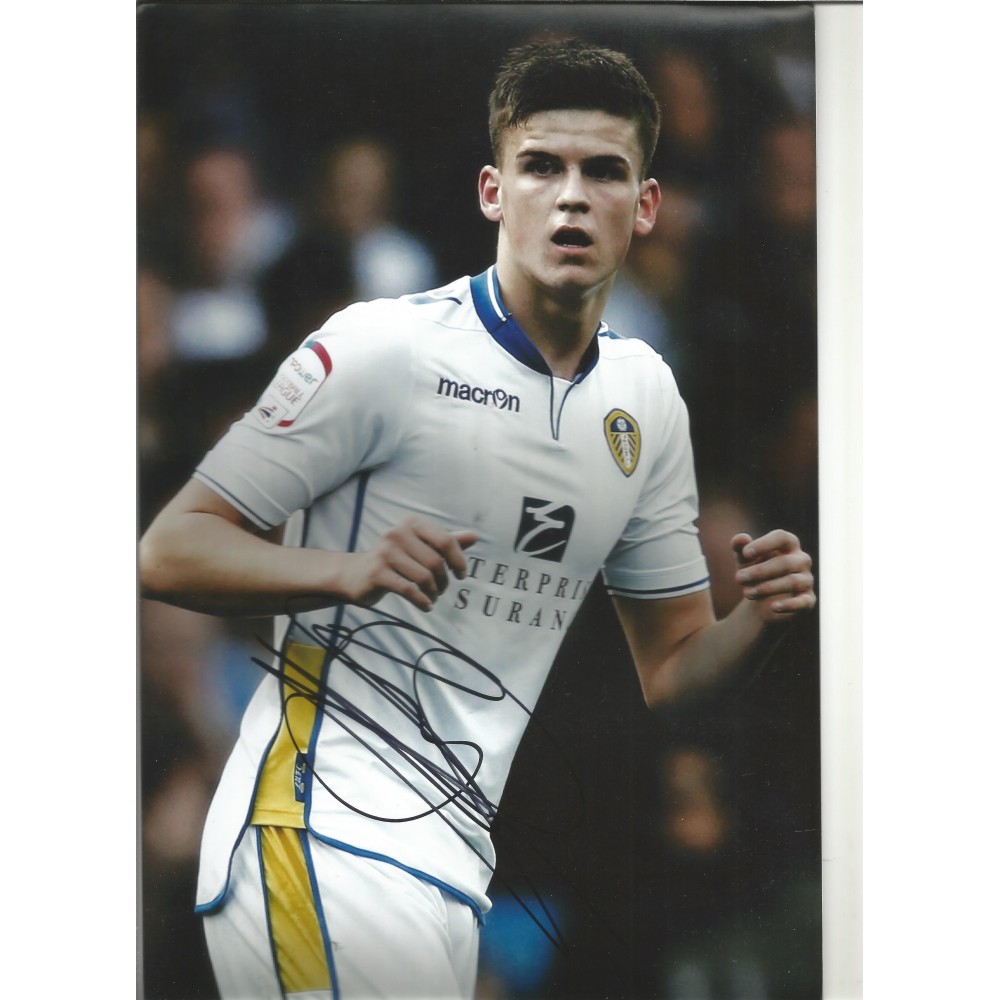 Sam Byram Leeds United 12 x 10 Inch Hand Signed Authentic Football Phot Sam Byram Leeds United 12 x 10 Inch Hand Signed Authentic Football Phot