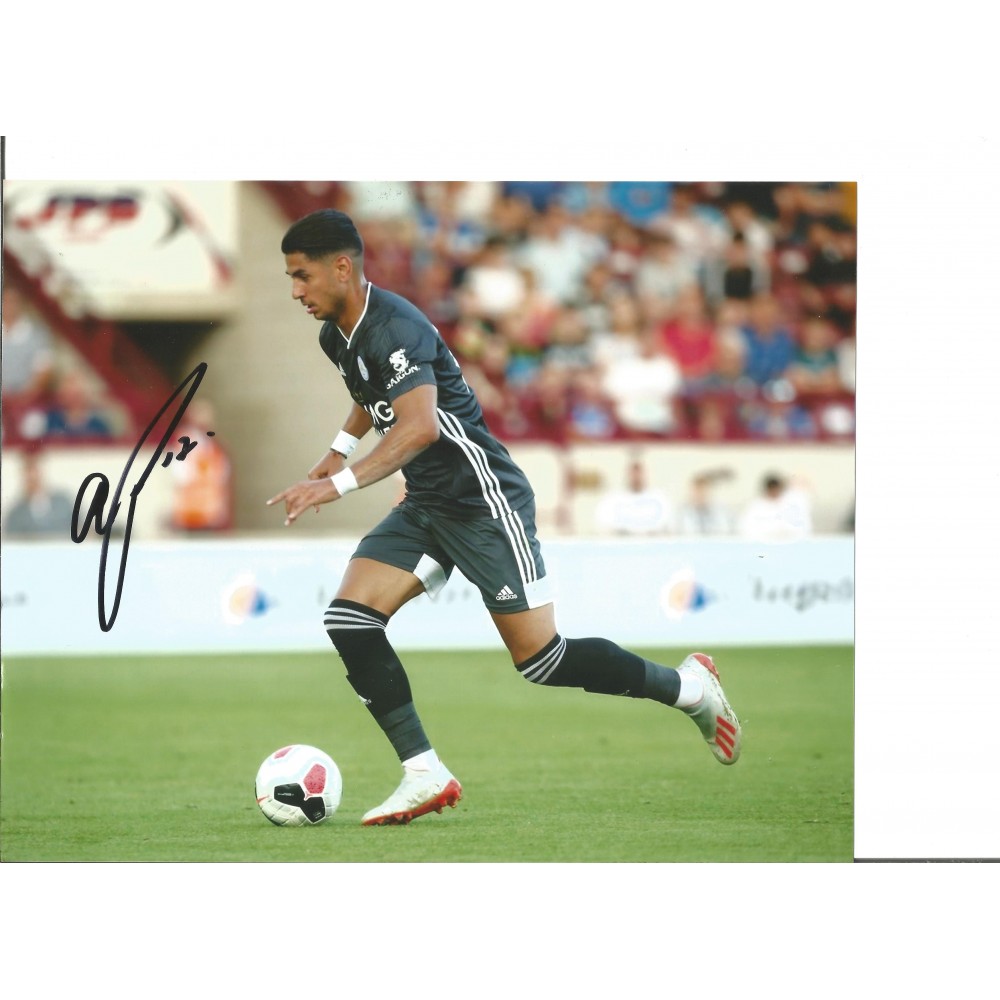 Ayoze Pérez Leicester City 10x8 Inch Hand Signed Authentic Football Photo Ayoze Pérez Leicester City 10x8 Inch Hand Signed Authentic Football Photo