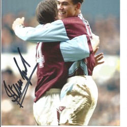 Steve Jones West Ham 10 x 8 Inch Hand Signed Authentic Football Photo Steve Jones West Ham 10 x 8 Inch Hand Signed Authentic Football Photo