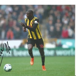 Abdoulaye Doucoure Watford 10x8 Inch Hand Signed Authentic Football Photo Abdoulaye Doucoure Watford 10x8 Inch Hand Signed Authentic Football Photo