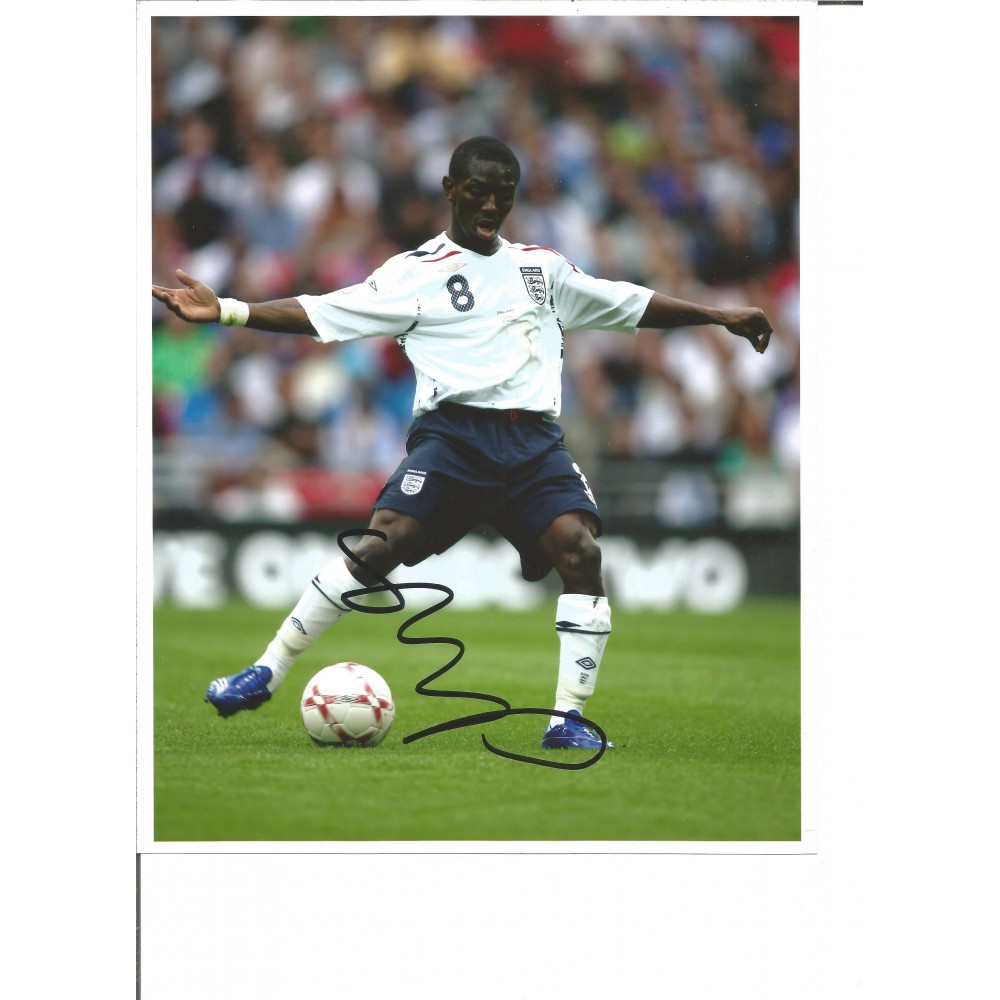 Shaun Wright-Phillips England 10x8 Inch Hand Signed Authentic Football Photo Shaun Wright-Phillips England 10x8 Inch Hand Signed Authentic Football Photo