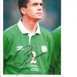 Gary Kelly Ireland 10 x 7 Inch Hand Signed Authentic Football Photo Gary Kelly Ireland 10 x 7 Inch Hand Signed Authentic Football Photo
