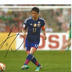 Makoto Hasebe Japan 10 x 8 Inch Hand Signed Authentic Football Photo Makoto Hasebe Japan 10 x 8 Inch Hand Signed Authentic Football Photo