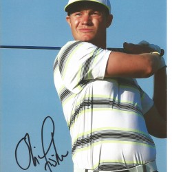 Oliver Fisher 12 x 8 inch Hand Signed Authentic Golf Photo Oliver Fisher 12 x 8 inch Hand Signed Authentic Golf Photo