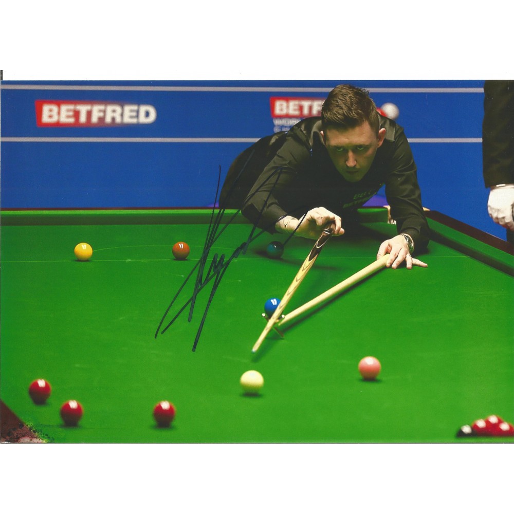 Snooker Player Kyren Wilson 12 x 8 inch Hand Signed Authentic Photo Snooker Player Kyren Wilson 12 x 8 inch Hand Signed Authentic Photo
