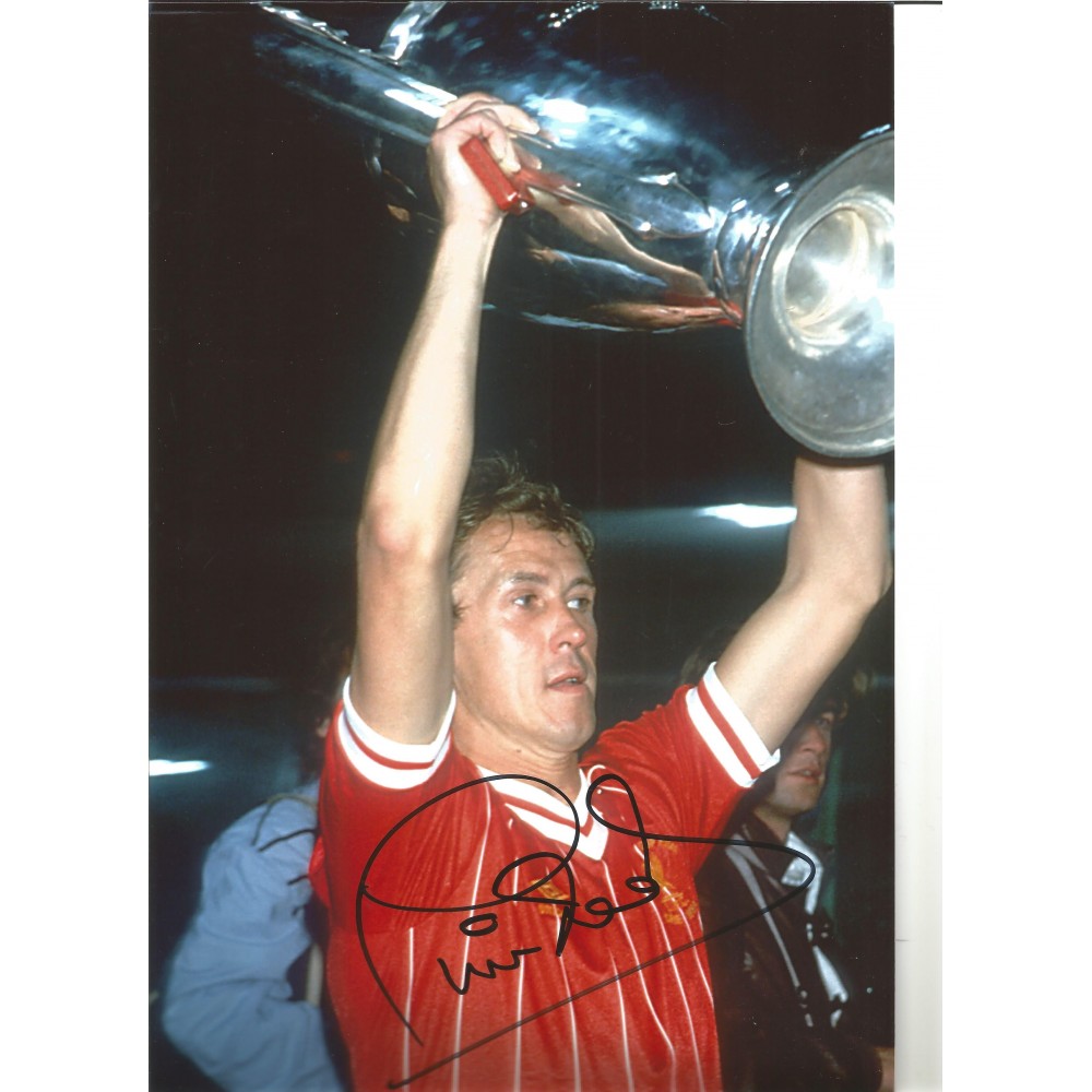 Phil Neal Liverpool Signed 12 x 8 inch football photo. Phil Neal Liverpool Signed 12 x 8 inch football photo.