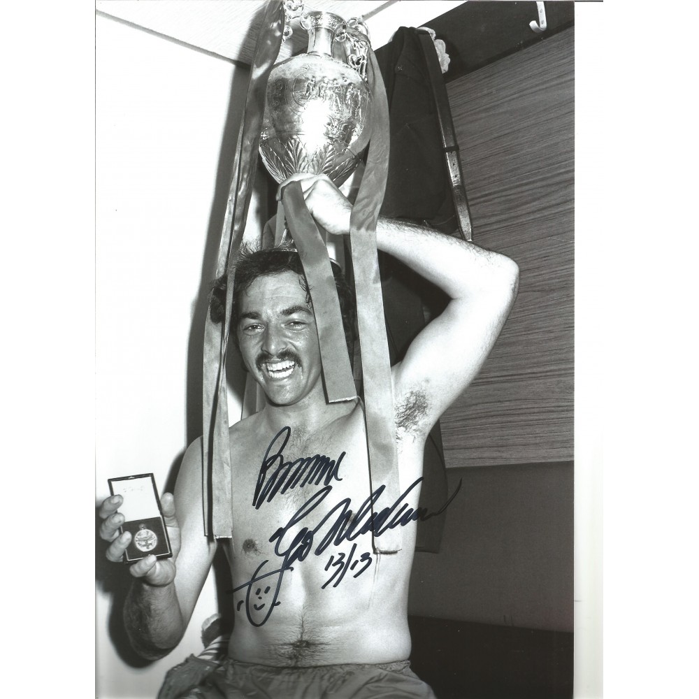 Bruce Grobbelaar Liverpool Signed 12 x 8 inch football photo.