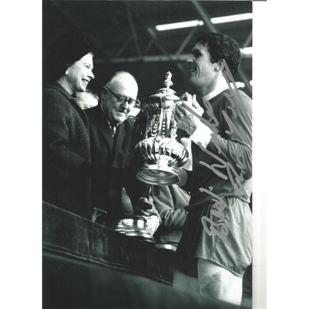 Ron Yeats Liverpool Signed 10 x 8 inch football photo. Ron Yeats Liverpool Signed 10 x 8 inch football photo.