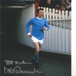 Mike Sumerbee Manchester City Signed 10 x 8 inch football photo. Mike Sumerbee Manchester City Signed 10 x 8 inch football photo.