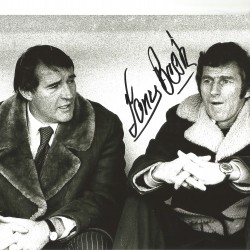 Tony Book Manchester City Signed 12 x 8 inch football photo. Tony Book Manchester City Signed 12 x 8 inch football photo.