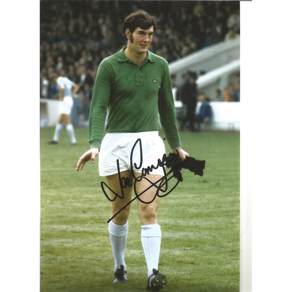 Joe Corrigan Manchester City Signed 10 x 8 inch football photo. Joe Corrigan Manchester City Signed 10 x 8 inch football photo.