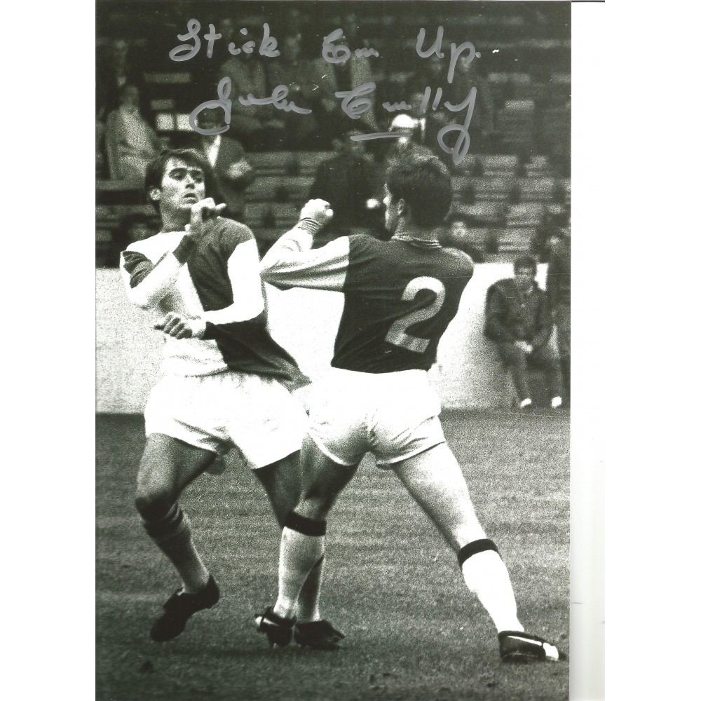 John Connelly Burnley Signed 10 x 8 inch football photo. John Connelly Burnley Signed 10 x 8 inch football photo.