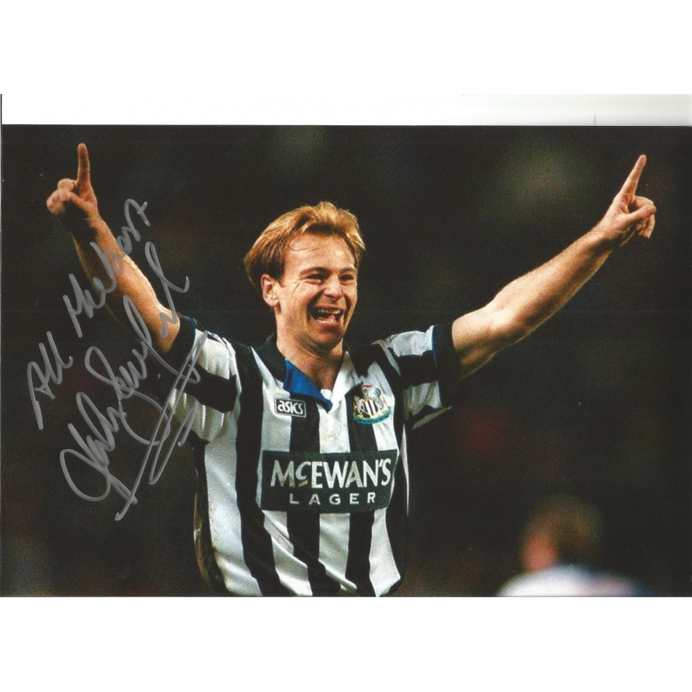 John Beresford Newcastle Signed 10 x 8 inch football photo. John Beresford Newcastle Signed 10 x 8 inch football photo.
