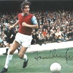 Frank Lampard senior West Ham Signed 12 x 8 inch football photo. Frank Lampard senior West Ham Signed 12 x 8 inch football photo.