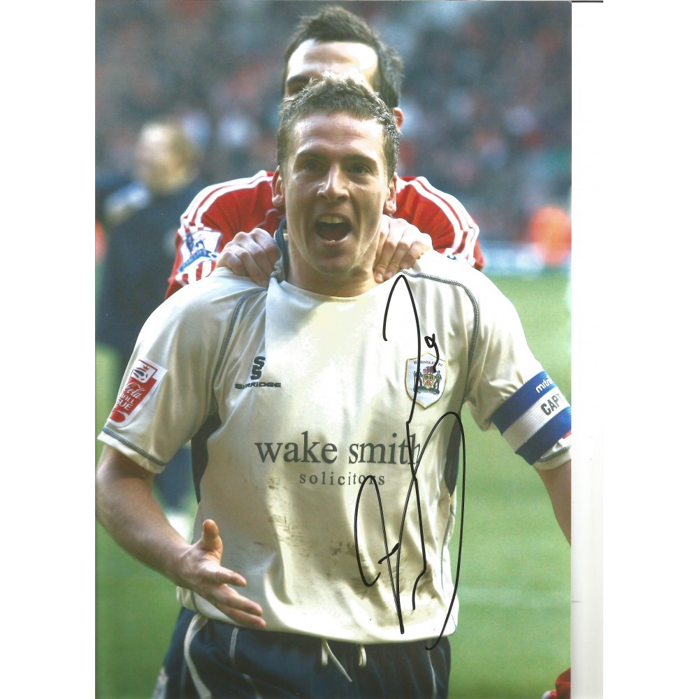 Brian Howard Barnsley Signed 10 x 8 inch football photo. Brian Howard Barnsley Signed 10 x 8 inch football photo.