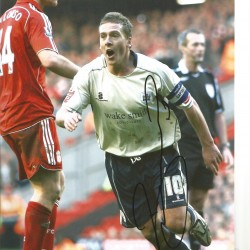 Brian Howard Barnsley Signed 10 x 8 inch football photo. Brian Howard Barnsley Signed 10 x 8 inch football photo.