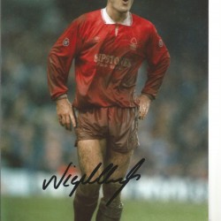 Nigel Clough Notts Forest Signed 10 x 8 inch football photo. Nigel Clough Notts Forest Signed 10 x 8 inch football photo.