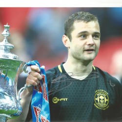 Shaun Maloney Wigan Signed 12 x 8 inch football photo. Shaun Maloney Wigan Signed 12 x 8 inch football photo.