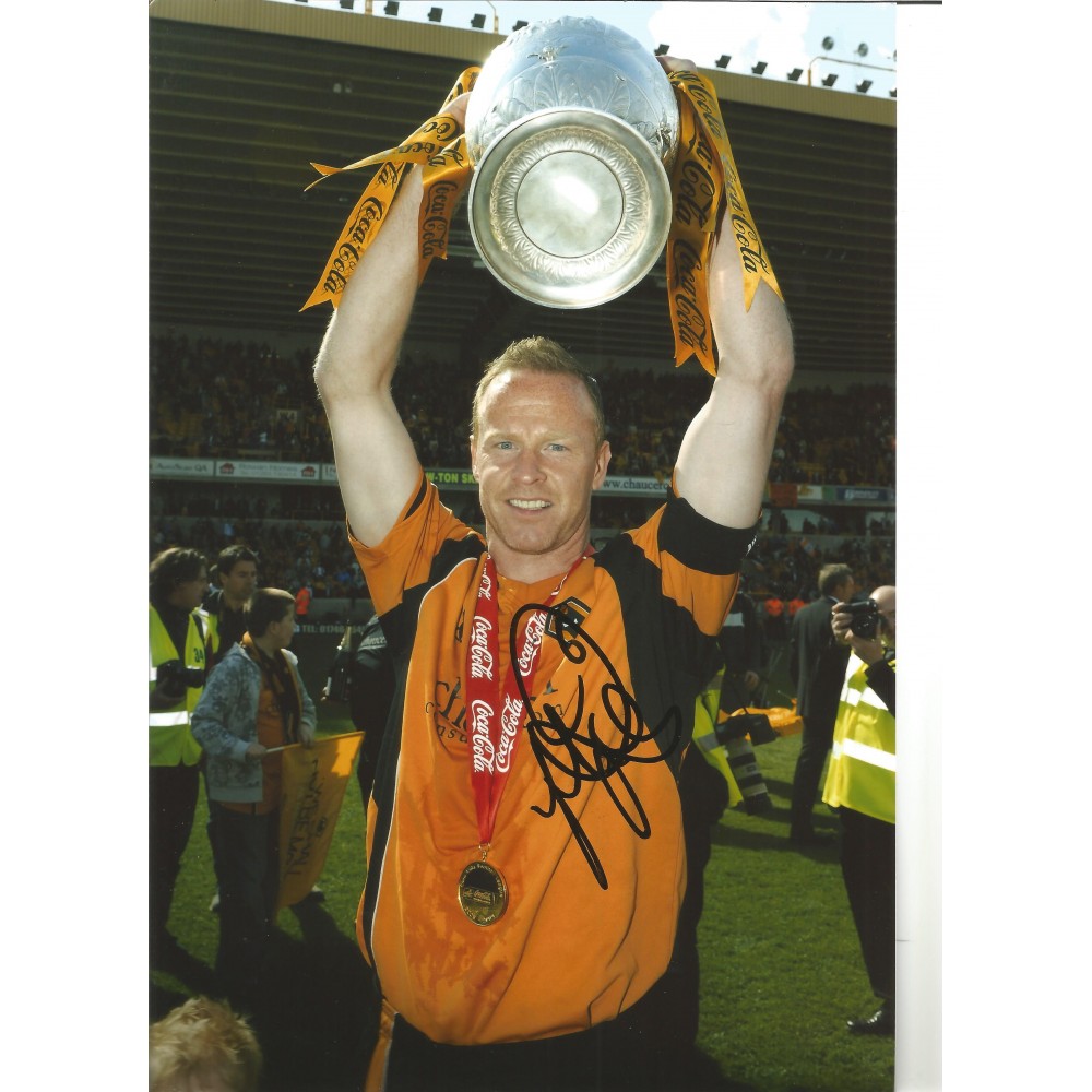 Jody Craddock Wolves Signed 10 x 8 inch football photo. Jody Craddock Wolves Signed 10 x 8 inch football photo.