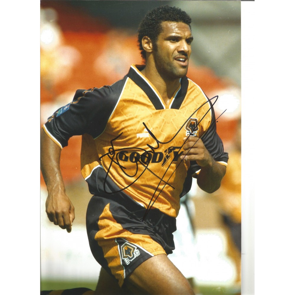 Don Goodman Wolves Signed 10 x 8 inch football photo. Don Goodman Wolves Signed 10 x 8 inch football photo.