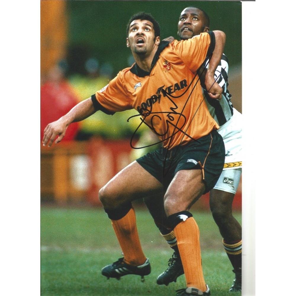 Don Goodman Wolves Signed 10 x 8 inch football photo. Don Goodman Wolves Signed 10 x 8 inch football photo.