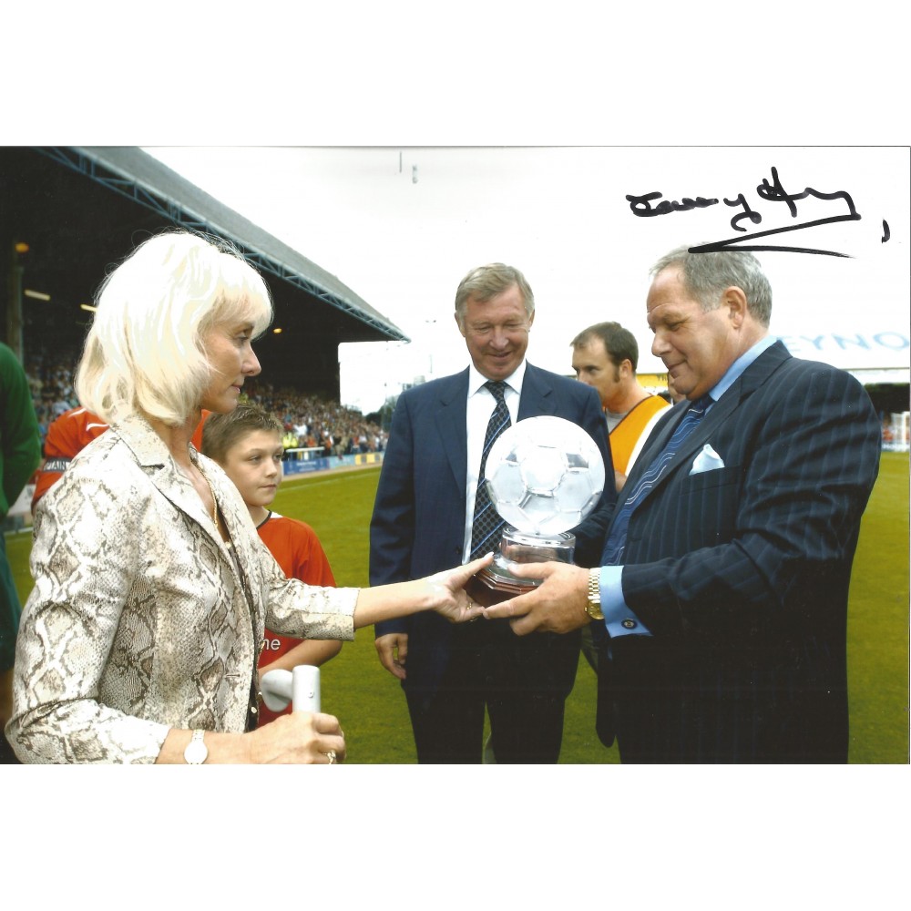 Barry Fry Other teams Signed 10 x 8 inch football photo.