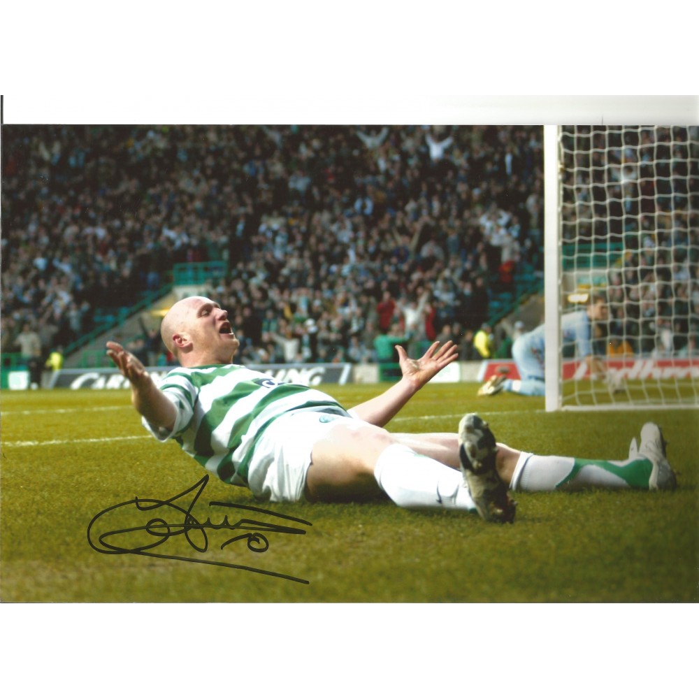 John Hartson assorted Celtic Signed 10 x 8 inch football photo. John Hartson assorted Celtic Signed 10 x 8 inch football photo.