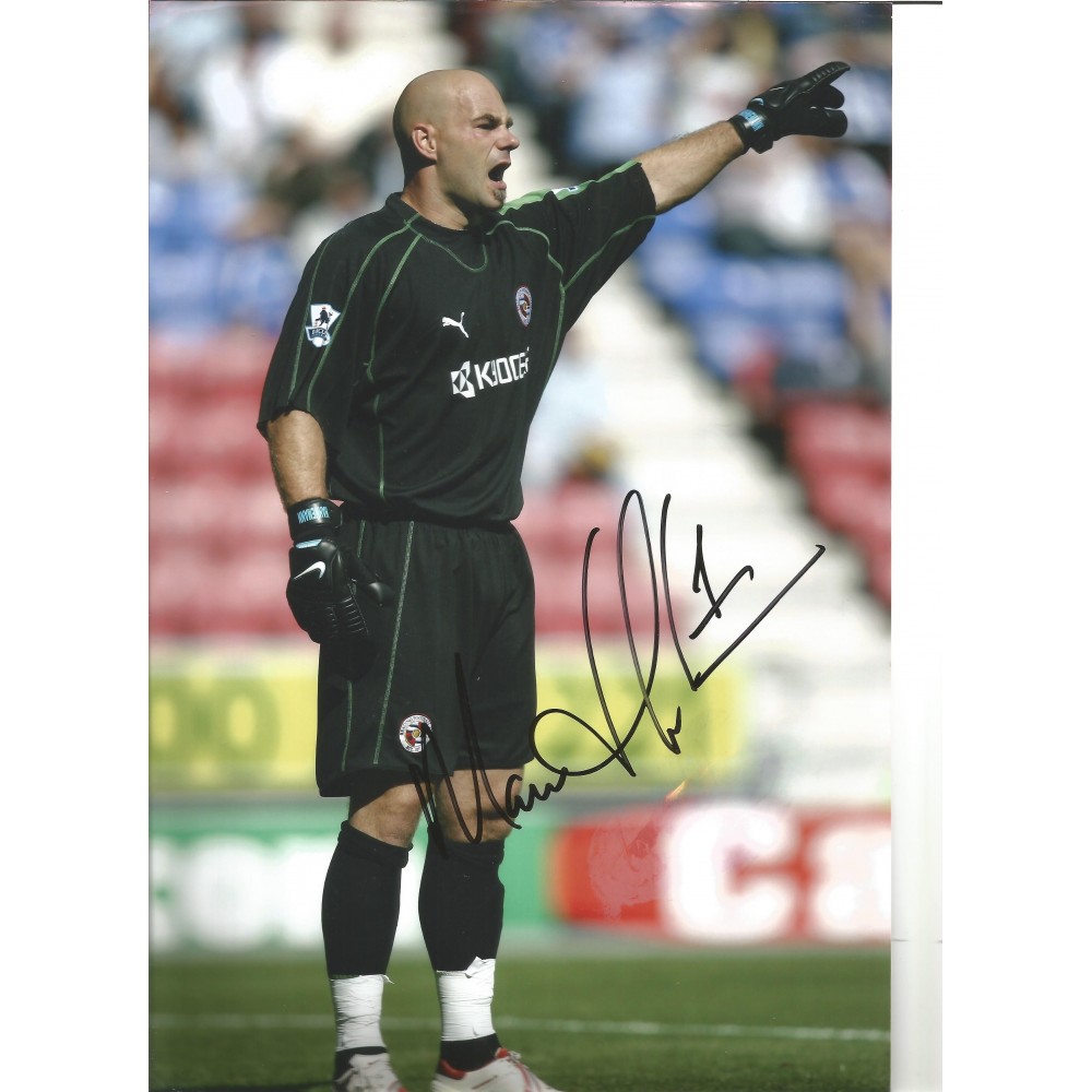 Marcus Hahnemann  Reading 12 x 8 signed colour football photo.
