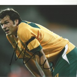 Mark Viduka Australia Signed 10 x 8 inch football photo. Mark Viduka Australia Signed 10 x 8 inch football photo.
