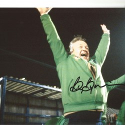 Billy Bingham Northern Ireland Signed 10 x 8 inch football photo. Billy Bingham Northern Ireland Signed 10 x 8 inch football photo.
