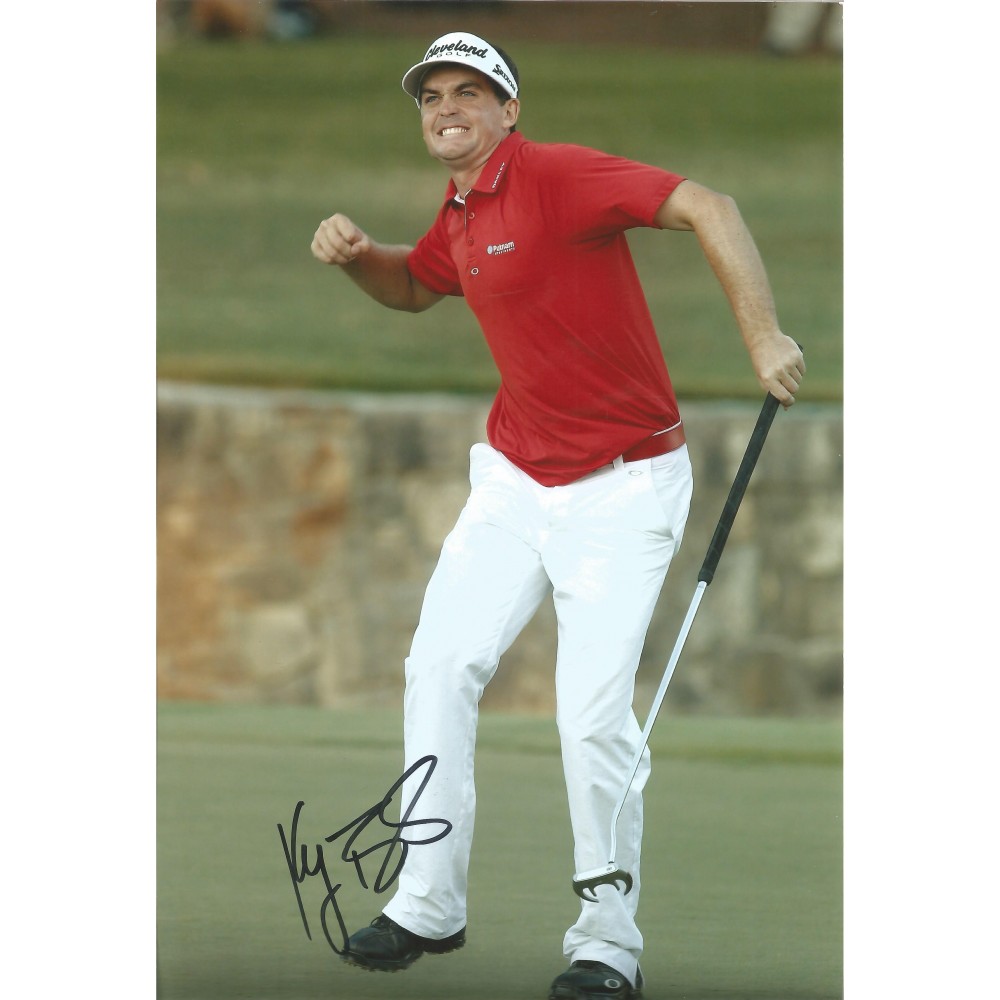 Keegan Bradley Signed 10 x 8 inch golf photo.