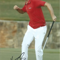 Keegan Bradley Signed 10 x 8 inch golf photo. Keegan Bradley Signed 10 x 8 inch golf photo.