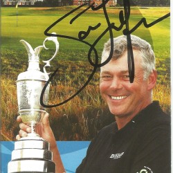 Jason Dufner signed 2012 Open Championship spectator guide booklet. Jason Dufner signed 2012 Open Championship spectator guide booklet.