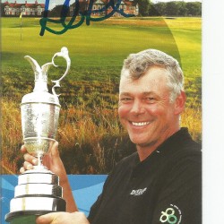 Robert Rock signed 2012 Open Championship spectator guide booklet. Robert Rock signed 2012 Open Championship spectator guide booklet.
