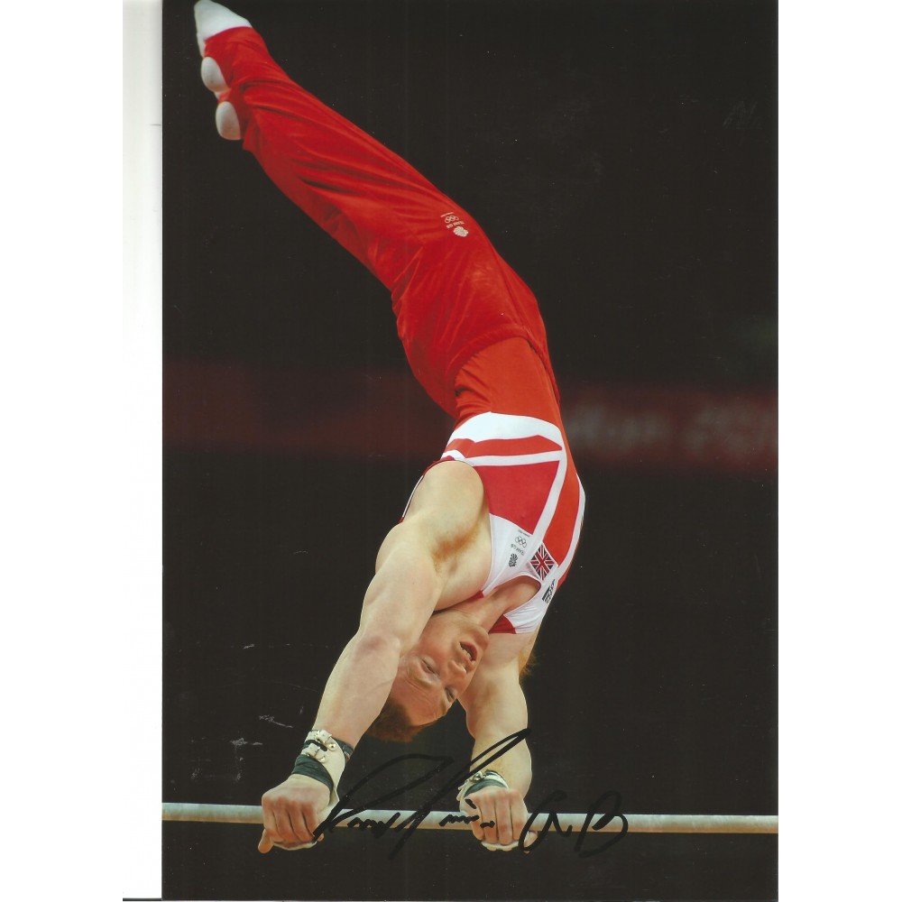 Danny Purvis Gymnastics Signed 10 x 8 inch sport photo. Danny Purvis Gymnastics Signed 10 x 8 inch sport photo.