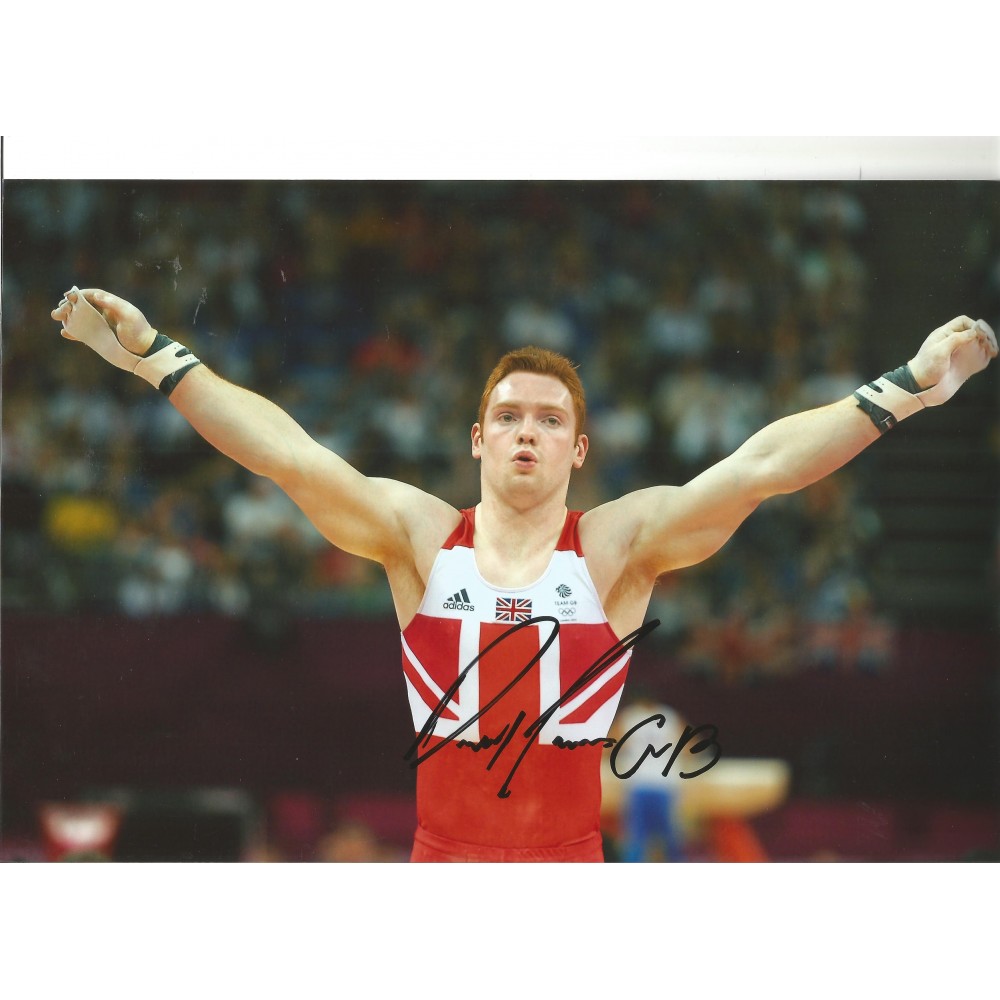 Danny Purvis Gymnastics Signed 10 x 8 inch sport photo. Danny Purvis Gymnastics Signed 10 x 8 inch sport photo.