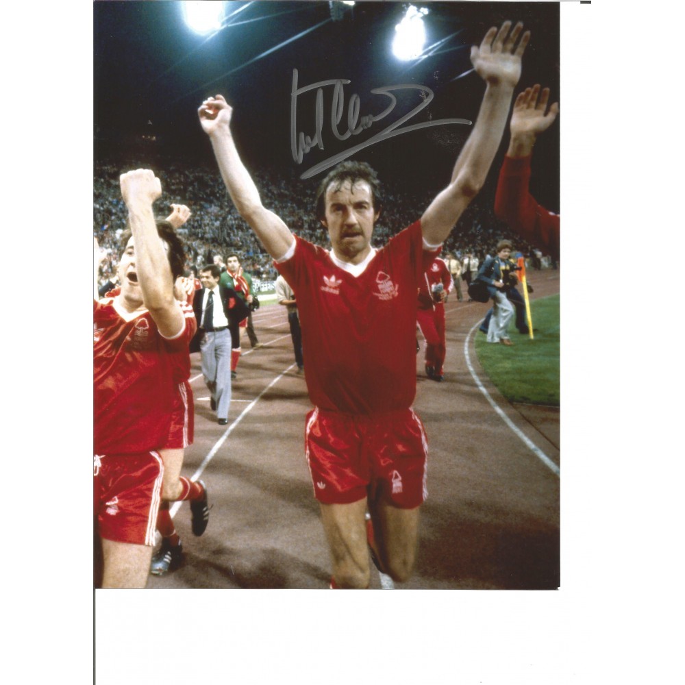 Football Frank Clarke 10x8 Signed Colour Photo Football Frank Clarke 10x8 Signed Colour Photo