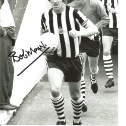 Football Bobby Moncur 10x8 Signed B/W Photo