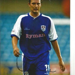 Football Noel Whelan 12x8 Signed Colour Photo Football Noel Whelan 12x8 Signed Colour Photo